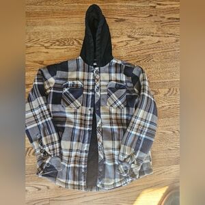 Plaid Kids Hoodie Sweatshirt